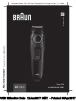 Preview for 1 page of Braun BT 3020 Manual