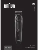 Braun BT 3040 User Manual preview