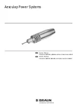 Предварительный просмотр 1 страницы Braun Craniotome GB265R Service Manual