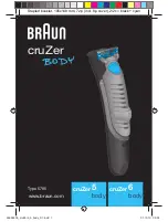 Preview for 1 page of Braun cruZer 5 BODY Manual