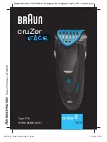 Braun Cruzer 5 Face Manual preview