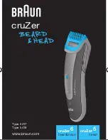 Braun cruzer 5 User Manual предпросмотр