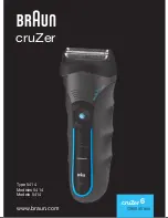 Braun Cruzer 5414 Quick Manual preview