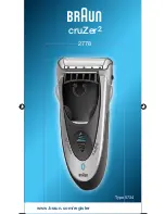 Braun cruZer2 2778 Manual preview