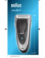 Braun CRUZER2 5734 User Manual preview