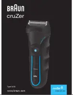 Предварительный просмотр 1 страницы Braun cruZer5 Manual