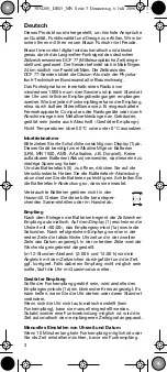 Предварительный просмотр 3 страницы Braun DB 15 Use Instructions