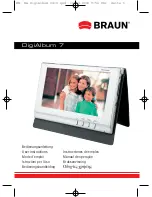 Braun DigiAlbum 7 User Instructions preview