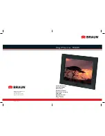 Braun DigiFrame 1580 Instruction Manual предпросмотр