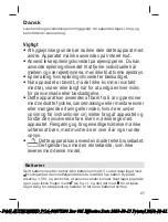 Предварительный просмотр 27 страницы Braun FaceSpa 800 Use Instructions