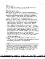 Предварительный просмотр 46 страницы Braun FaceSpa 800 Use Instructions