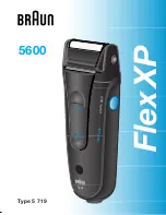 Braun Flex XP 5600 Manual preview