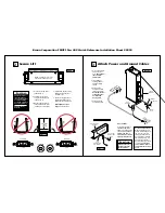 Preview for 2 page of Braun FMVSS No. 403 Quick Reference Installation Sheet