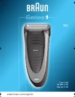 Braun Gillette FreeControl 190 User Manual preview