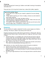 Preview for 8 page of Braun Gillette FreeControl 190 User Manual