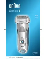 Preview for 1 page of Braun Gillette Prosonic 720 Manual