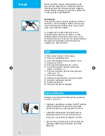 Preview for 14 page of Braun Gillette Prosonic 720 Manual