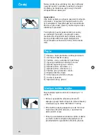 Preview for 20 page of Braun Gillette Prosonic 720 Manual