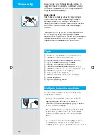 Preview for 26 page of Braun Gillette Prosonic 720 Manual