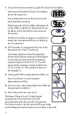 Предварительный просмотр 8 страницы Braun IRT 3030 Instruction Manual