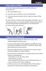 Предварительный просмотр 9 страницы Braun IRT 3030 Instruction Manual