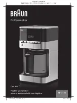 Предварительный просмотр 1 страницы Braun KF 7125 Manual