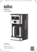 Braun KF502BN Instructions Manual предпросмотр