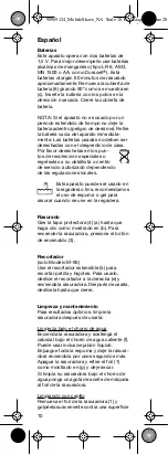 Preview for 10 page of Braun M-90 Type 5609 User Manual