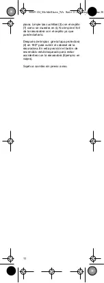 Preview for 11 page of Braun M-90 Type 5609 User Manual