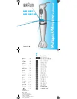 Braun MR 5000 User Manual preview