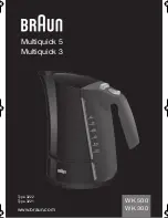 Preview for 1 page of Braun Multiquick 3 WK 300 User Manual