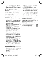 Предварительный просмотр 67 страницы Braun MultiQuick 7 HB701AI Instruction Manual