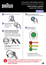 Braun No touch+forehead Quick Reference Manual предпросмотр