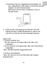 Preview for 13 page of Braun NovoScan LCD User Manual