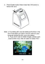 Preview for 67 page of Braun NovoScan LCD User Manual