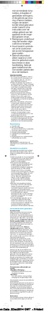 Preview for 15 page of Braun Oral-B 3756 Manual