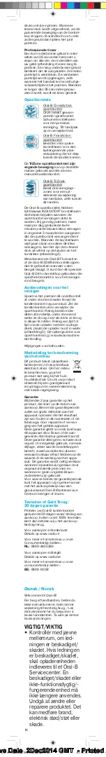 Preview for 16 page of Braun Oral-B 3756 Manual