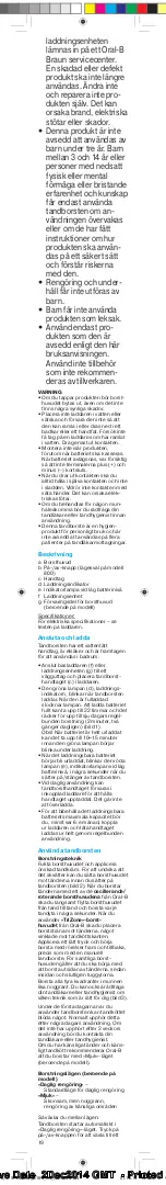 Preview for 19 page of Braun Oral-B 3756 Manual