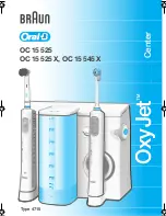 Braun Oral B Oxy Jet OC 15 525 User Manual preview