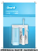 Braun Oral B Professional Care Oxyjet 3724 Manual preview