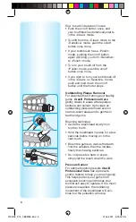 Предварительный просмотр 6 страницы Braun Oral-B Professional Care Series Manual