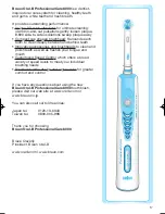 Предварительный просмотр 17 страницы Braun Oral B ProfessionalCare 8000 Use Instructions