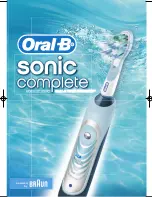 Braun Oral B Sonic Complete 4729 User Manual preview