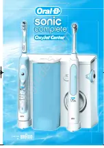 Preview for 1 page of Braun Oral-B Sonic Complete OxyJet Center Manual