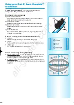 Preview for 11 page of Braun Oral-B Sonic Complete OxyJet Center Manual