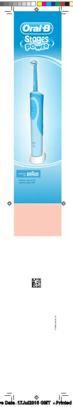 Preview for 1 page of Braun Oral-B Stages Power D12 Manual