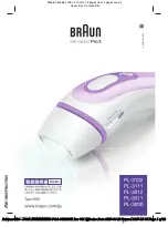 Braun PL-3000 Manual preview