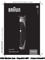 Braun PT5090 Quick Manual предпросмотр