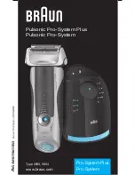 Braun Pulsonic Pro-System Manual preview