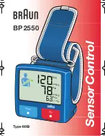 Preview for 1 page of Braun SensorControl BP 2550 User Manual